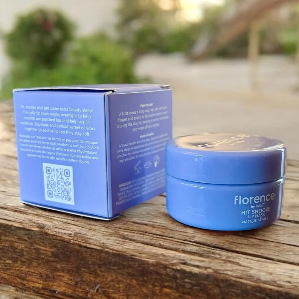 💎 florence by mills Hit Snooze Jelly Hydration Lip Mask New In Box